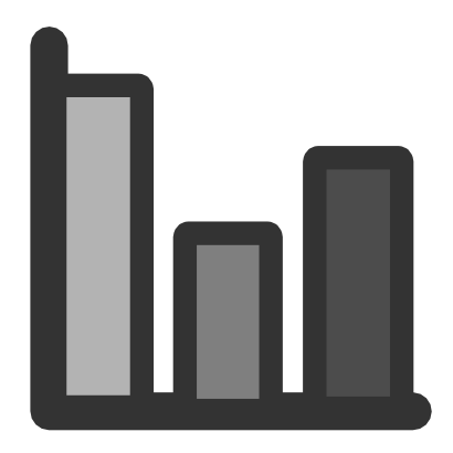 Icône gris diagramme rectangle à télécharger gratuitement