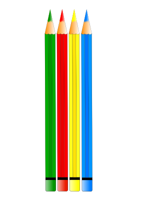 Icône crayon couleur à télécharger gratuitement