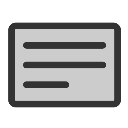 Icône gris carré rectangle ligne à télécharger gratuitement
