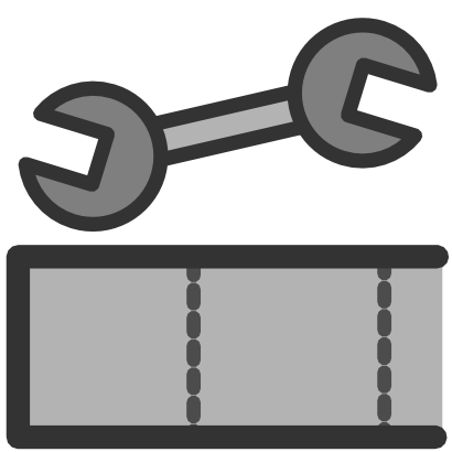 Icône clé gris outil à télécharger gratuitement