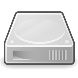 Icône gris disque dur stockage à télécharger gratuitement