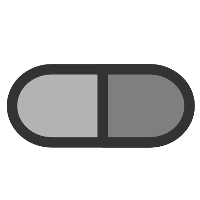 Icône gris ovale à télécharger gratuitement
