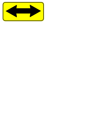 Icône jaune flèche droite gauche rectangle à télécharger gratuitement