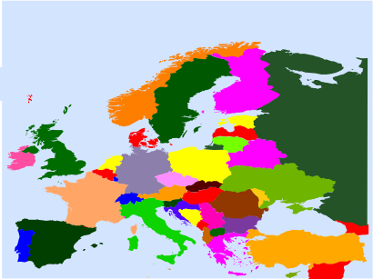 Icône carte europe à télécharger gratuitement