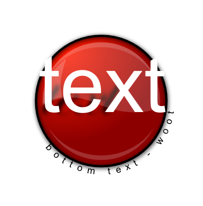 Icône lettre texte rouge rond à télécharger gratuitement