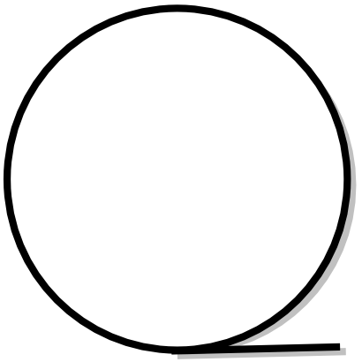 Icône rond cercle blanc disque mathématique à télécharger gratuitement