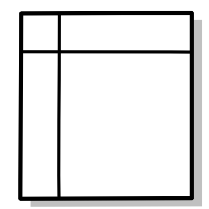Icône carré blanc mathématique rectangle polygone à télécharger gratuitement