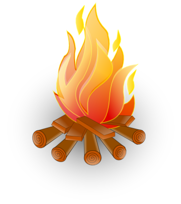 Icône feu flamme bois à télécharger gratuitement