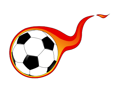 Icône ballon flamme sport football à télécharger gratuitement