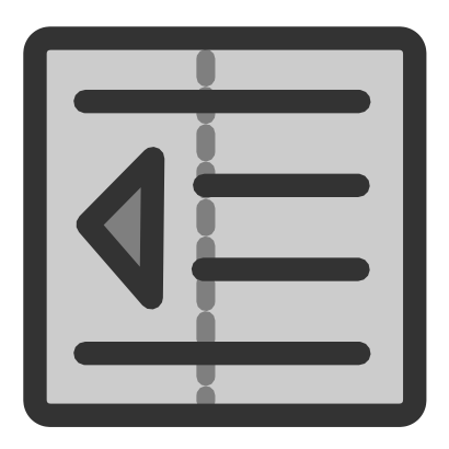 Icône gris rectangle à télécharger gratuitement