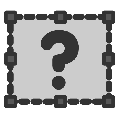 Icône gris point interrogation rectangle à télécharger gratuitement