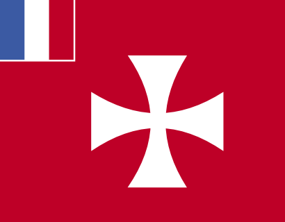 Icône croix drapeau france wallis-et-futuna à télécharger gratuitement