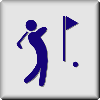 Icône drapeau homme golf sport à télécharger gratuitement