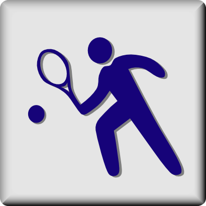 Icône homme sport raquette tennis à télécharger gratuitement