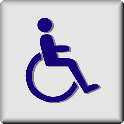 Icône homme fauteuil handicapé à télécharger gratuitement