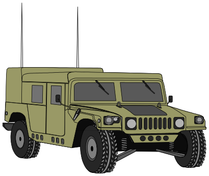 Icône transport voiture militaire à télécharger gratuitement