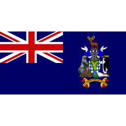 Icône drapeau île géorgie sud îles-sandwich à télécharger gratuitement