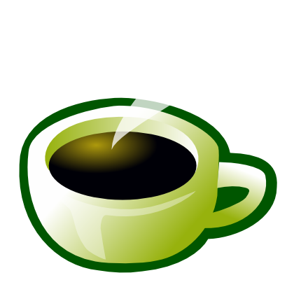 Icône vert aliment boisson tasse café à télécharger gratuitement