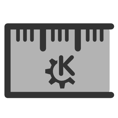 Icône gris kde logo à télécharger gratuitement