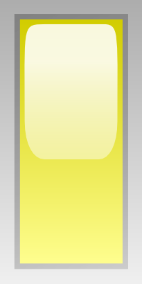 Icône jaune rectangle à télécharger gratuitement