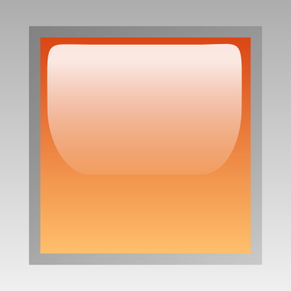 Icône orange carré à télécharger gratuitement