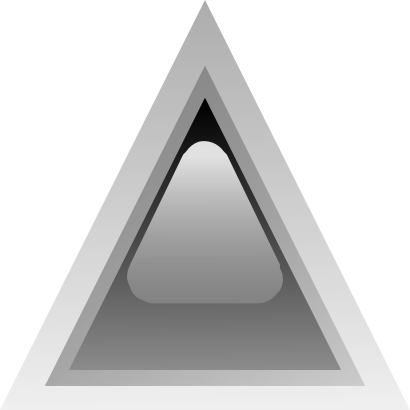 Icône gris triangle à télécharger gratuitement
