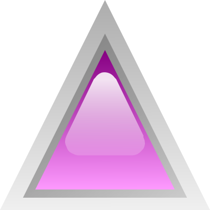 Icône violet triangle à télécharger gratuitement