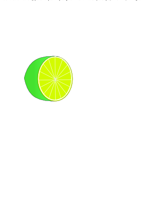 Icône vert aliment citron à télécharger gratuitement