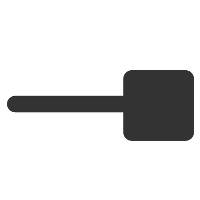 Icône carré noir trait ligne à télécharger gratuitement