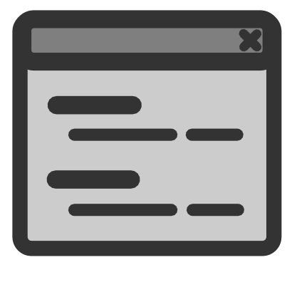 Icône gris trait rectangle ligne à télécharger gratuitement