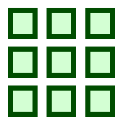Icône vert carré mathématique à télécharger gratuitement