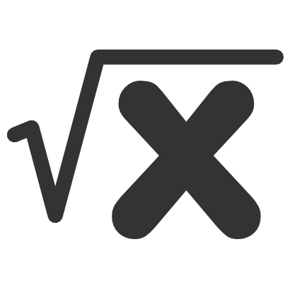 Icône croix noir mathématique à télécharger gratuitement