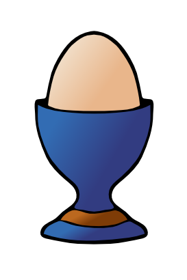 Icône bleu aliment œuf à télécharger gratuitement