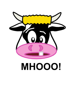 Icône lettre tête animal vache corne à télécharger gratuitement