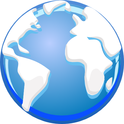 Icône carte terre océan continent planète à télécharger gratuitement