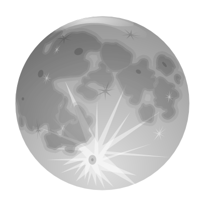 Icône lune planète à télécharger gratuitement