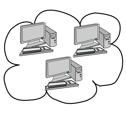 Icône nuage réseau ordinateur informatique à télécharger gratuitement