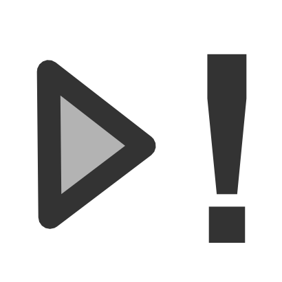 Icône gris exclamation point triangle à télécharger gratuitement