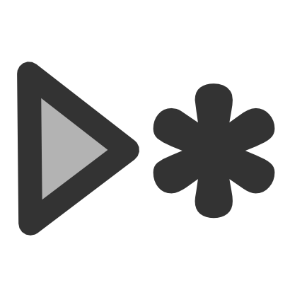 Icône gris triangle étoile à télécharger gratuitement