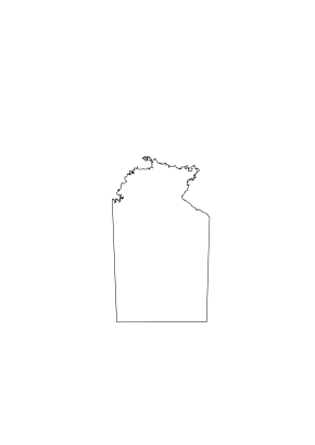 Icône carte australie pays territoires-du-nord-ouest à télécharger gratuitement