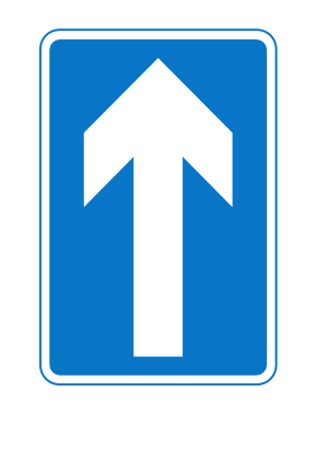 Icône flèche blanc sens panneau à télécharger gratuitement