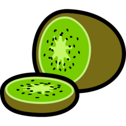Icône vert aliment kiwi à télécharger gratuitement