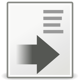 Icône feuille gris flèche droite format à télécharger gratuitement