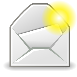 Icône nouveau email message courrier mail enveloppe à télécharger gratuitement