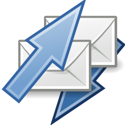 Icône email message courrier mail enveloppe envoyer recevoir à télécharger gratuitement
