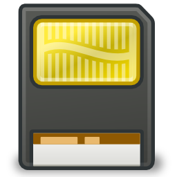 Icône carte média mémoire flash à télécharger gratuitement