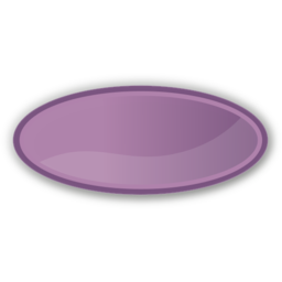Icône violet ovale à télécharger gratuitement