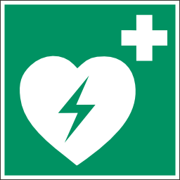 Icône pictogramme vert santé défibrillateur à télécharger gratuitement