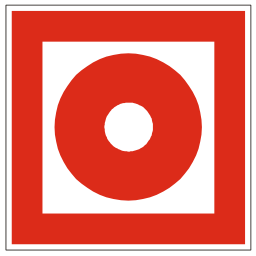 Icône rouge pictogramme incendie feu à télécharger gratuitement