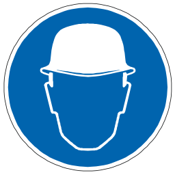 Icône casque bleu pictogramme tête à télécharger gratuitement